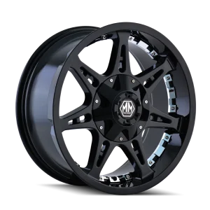 Mayhem – MISSILE – Black – 18″x9″ 18mm – All weather Wheels – 8060-8937B18